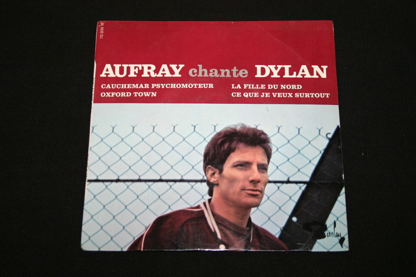 AUFRAY CHANTE DYLAN   EP 45T 7"