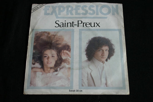 SAINT-PREUX   SP 45T 7"   EXPRESSION   PROMO