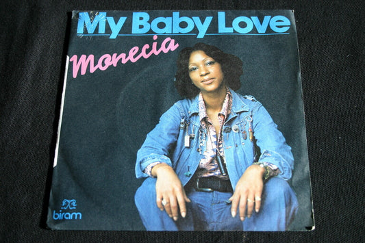 MONECIA   SP 45T 7"   MY BABY LOVE   1977