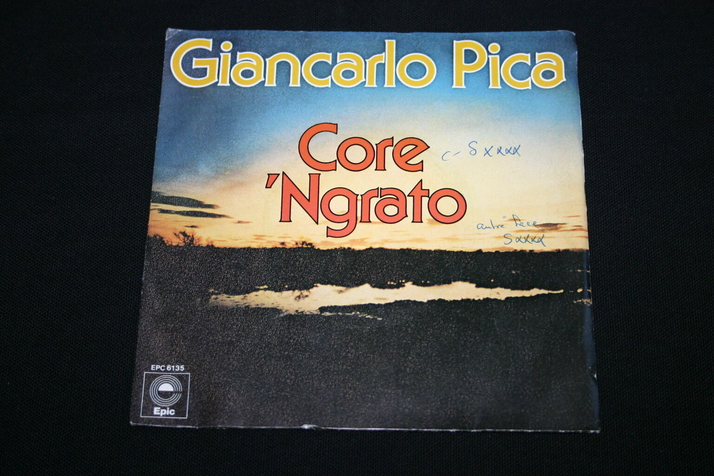 GIANCARLO PICA   SP 45T 7"   CORE 'NGRATO   1978