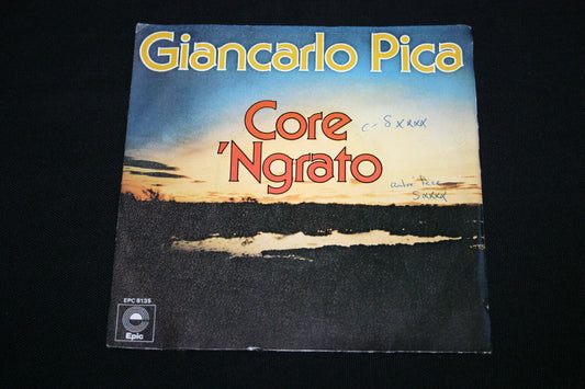 GIANCARLO PICA   SP 45T 7"   CORE 'NGRATO   1978