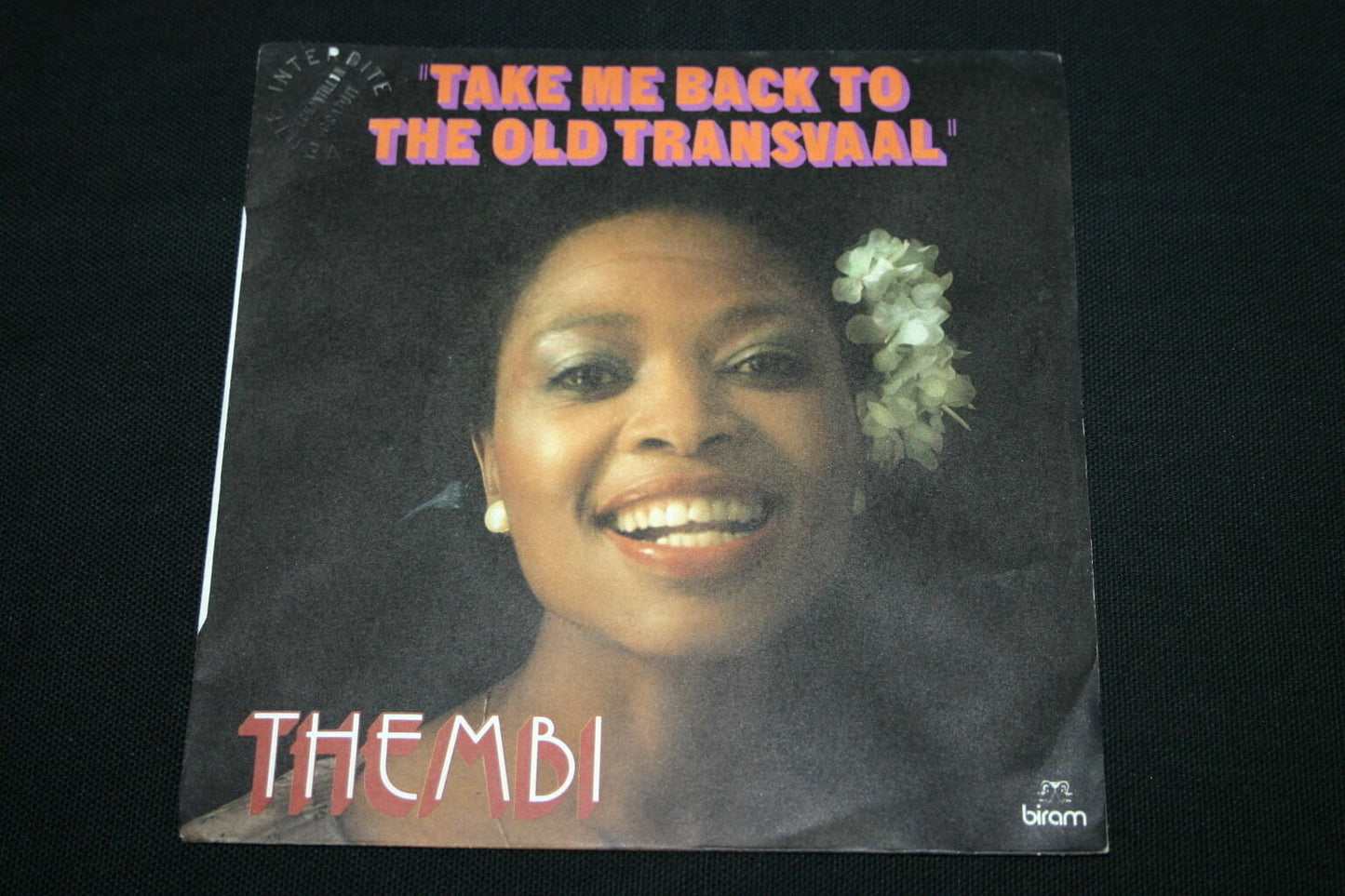 THEMBI   SP 45T 7"   TAKE ME BACK TO THE OLD TRANSVAAL   1977