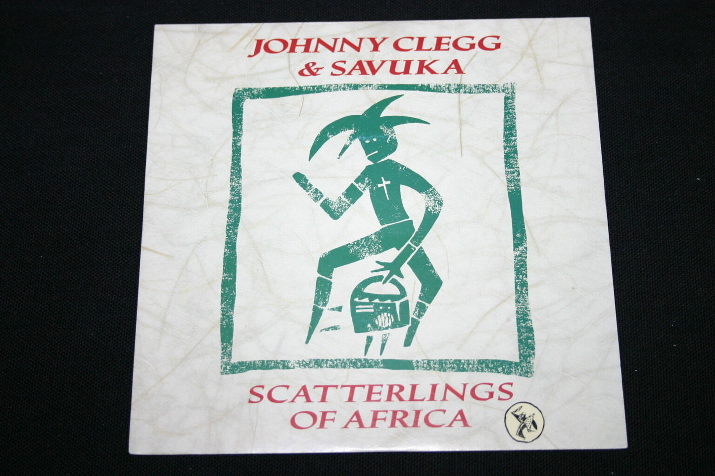JOHNNY CLEGG & SAVUKA   SP 45T 7"   SCATTERLINGS OF AFRICA   1987