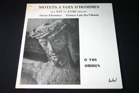 MOTETS A VOIX D'HOMMES / THOMAS LUIS DA VITTORIA   RARE LP 33T 12"   O VOS OMNES