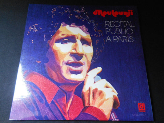 MOULOUDJI   3 x LP 33T 12"   RECITAL PUBLIC A PARIS   RARE   DEESSE