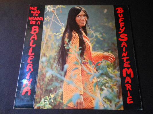 BUFFY SAINTE MARIE   LP 33T 12"   SHE USED TO BE A BALLERINA   UK VANGUARD 79311