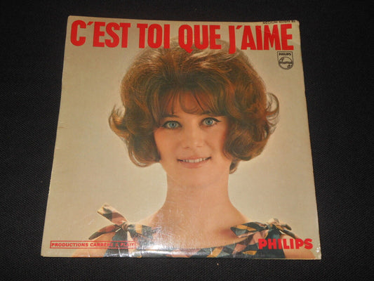 SHEILA   EP 45T 7"   C'EST TOI QUE J'AIME