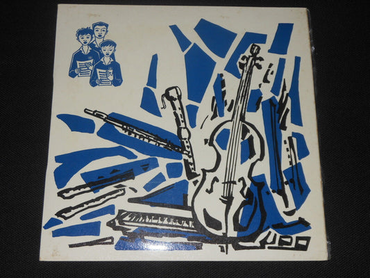 LES PETITS CHANTEURS DE SAINTE-MARIE D'ANTONY / BACH   EP 33T 7"