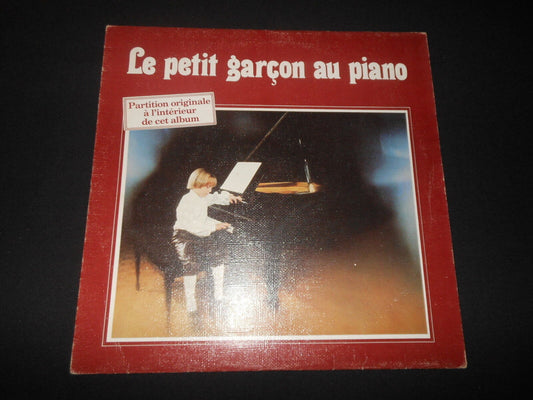 LE PETIT GARCON AU PIANO   LP 33T 12"