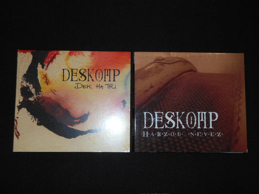 DESKOMP   LOT DE 2 CD   DEK HA TRI / HARZOU NEVEZ