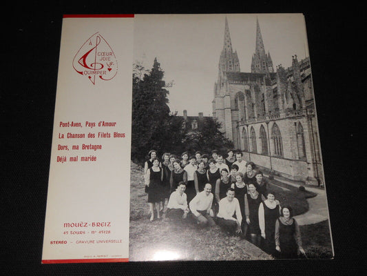 CHORALE "A COEUR JOIE" DE QUIMPER   EP 45T 7"   MOUEZ BREIZ 45128   ETAT NEUF