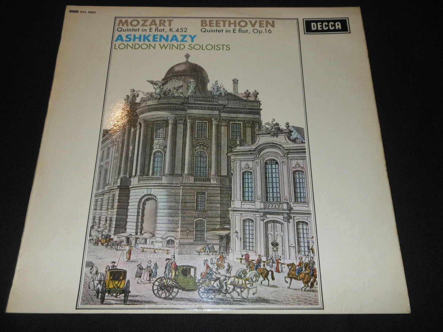 ASHKENAZY   LP 33T   MOZART   BEETHOVEN   DECCA UK 1966