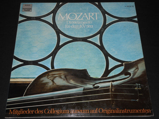 MOZART   DIVERTIMENTO ES-DUR KV563   LP 33T   1978   HARMONIA MUNDI