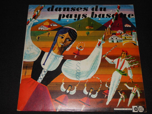 DANSES DU PAYS BASQUE   EP 45T 7"   UNIDISC 33243