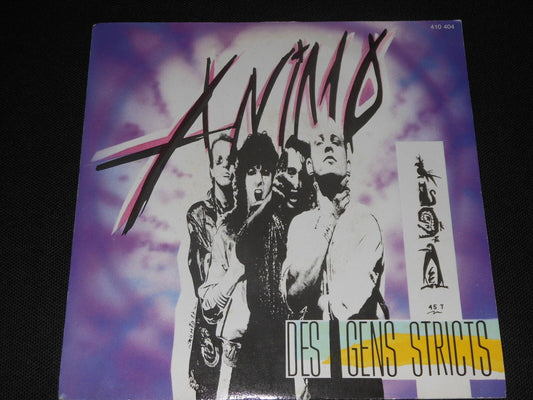 ANIMO   SP 45T 7"   DES GENS STRICTS   1987