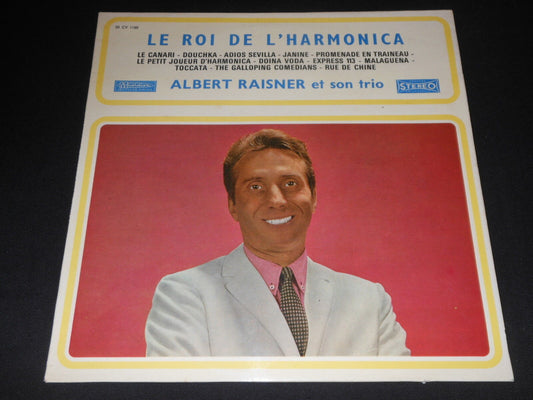 ALBERT RAISNER ET SON TRIO   LP 33T 12"   LE ROI DE L'HARMONICA