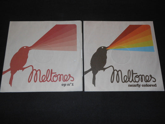 MELTONES   LOT DE 2 CD PROMO   EP N°1 + NEARLY COLORED   2010 / 2011