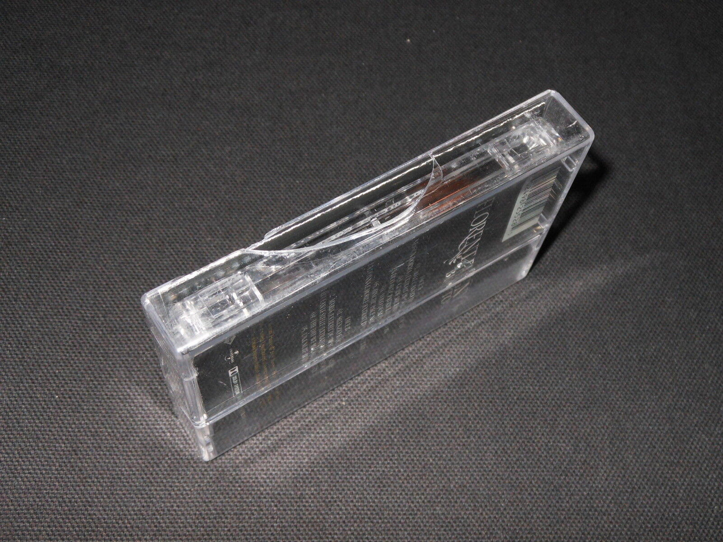 FLORENT PAGNY   RARE CASSETTE AUDIO K7 TAPE   BARYTON   2004