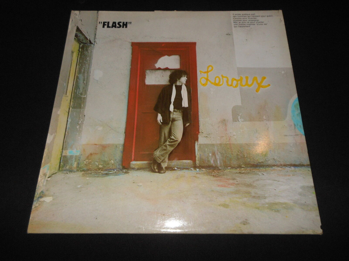 ROBERT LEROUX   LP 33T 12"   FLASH   1979