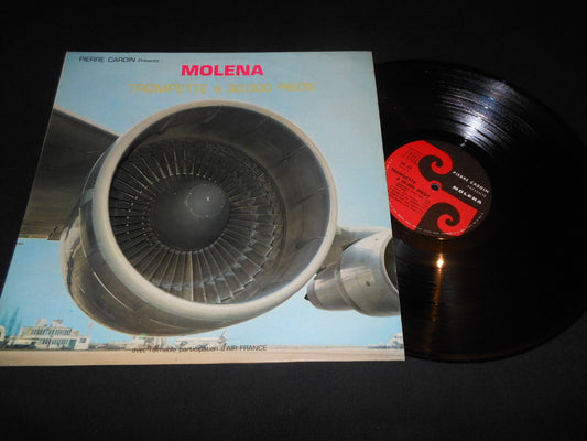 MOLENA   LP 33T 12"   TROMPETTE A 30.000 PIEDS   PIERRE CARDIN CAR 334 U
