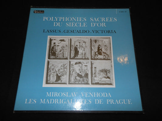 MIROSLAV VENHODA / LASSUS GESUALDO VICTORIA   POLYPHONIES SACREES   BOX 3 x LP