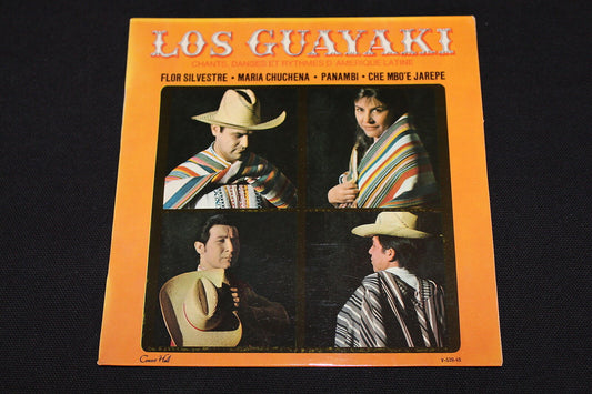 LOS GUAYAKI   EP 45T 7"
