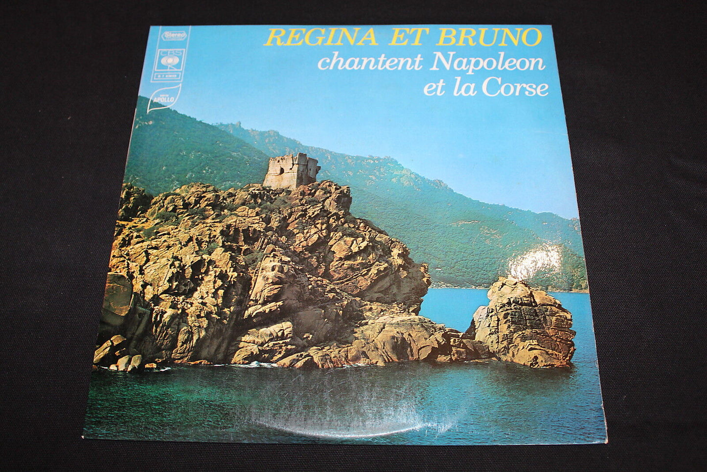 REGINA ET BRUNO CHANTENT NAPOLEON ET LA CORSE   LP 33T 12"   CBS 763659