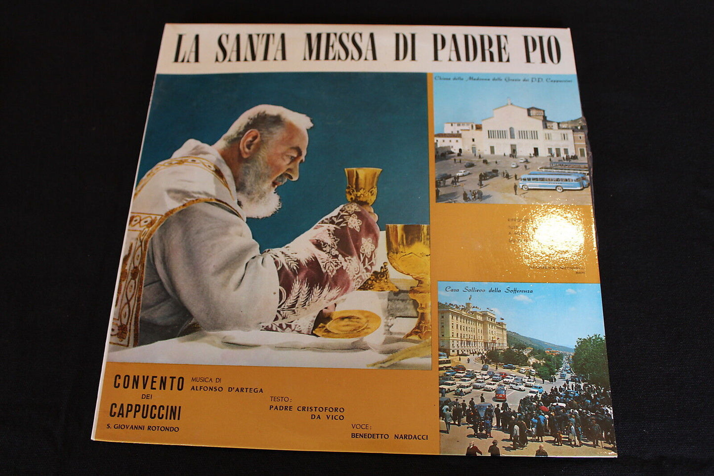 LA SANTA MESSA DI PADRE PIO   LP 33T 12"   1969