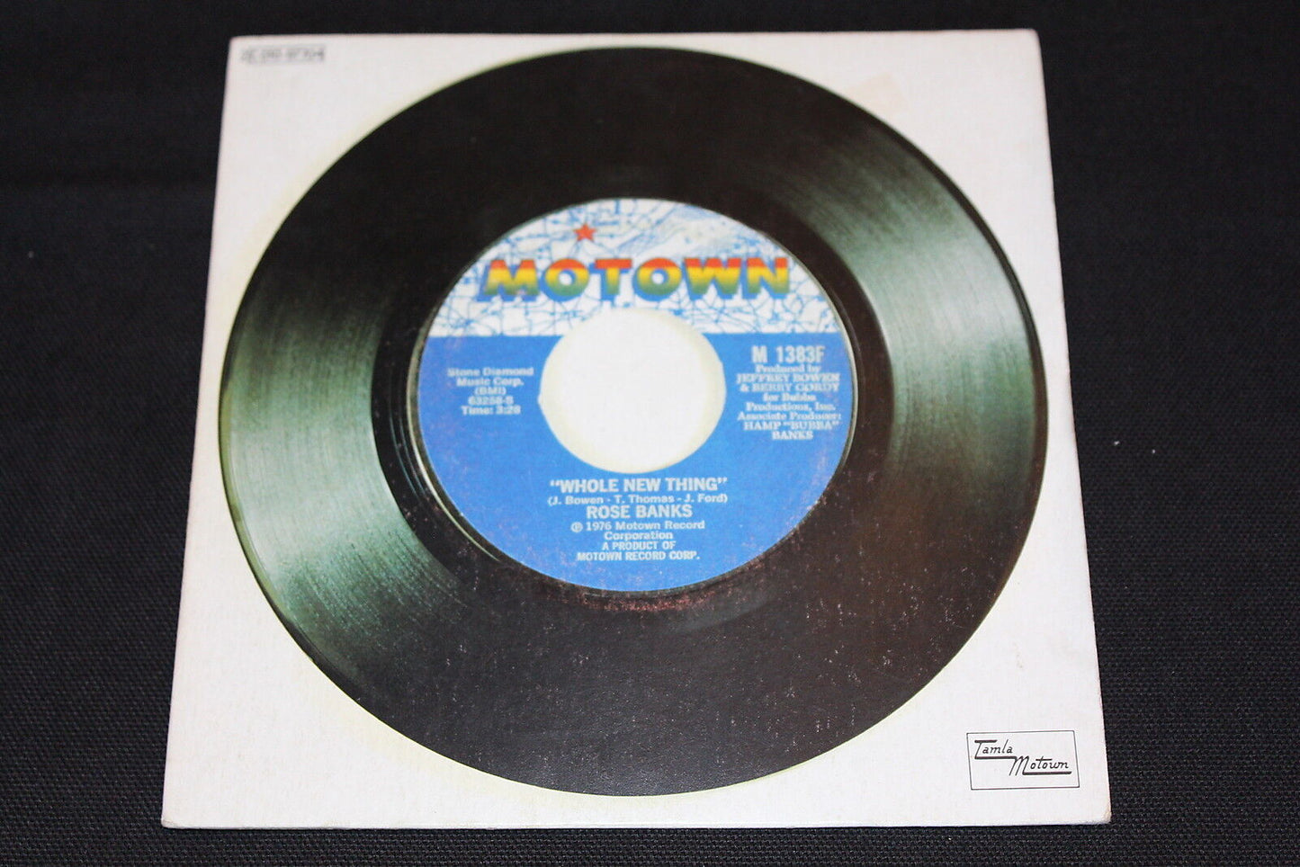 ROSE BANKS   SP 45T 7"   WHOLE NEW THING   1976
