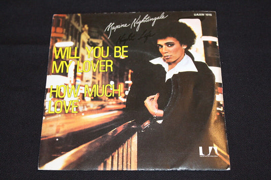 MAXINE NIGHTINGALE   SP 45T 7"   WILL YOU BE MY LOVER   1977