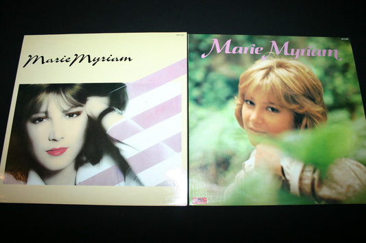 MARIE MYRIAM   LOT DE 2 LP 33T 12"   EUROVISION