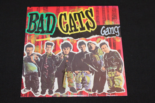 BAD CATS GANG   SP 45T 7"   J'AIME LES VIEILLES