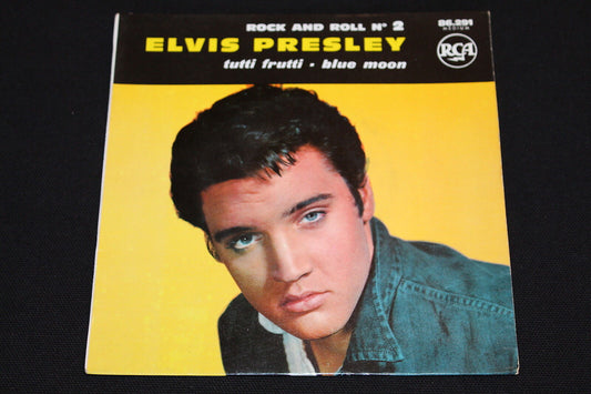 ELVIS PRESLEY   EP 45T 7"   ROCK AND ROLL N°2   RCA 86.291   FRENCH 10-65