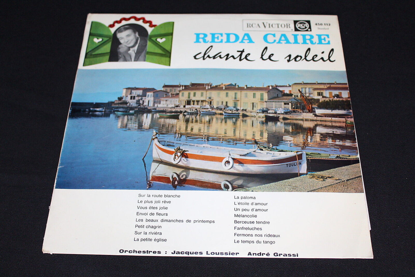 REDA CAIRE CHANTE LE SOLEIL   LP 33T 12"   RCA VICTOR 430.112