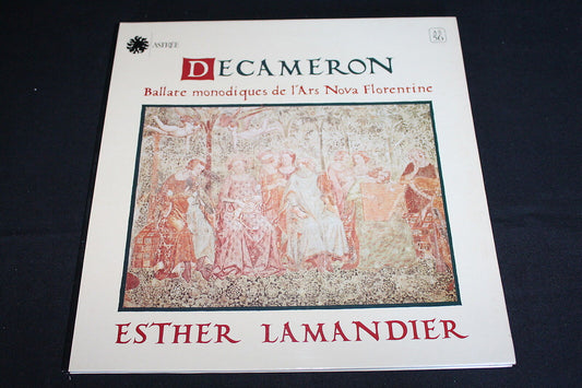 ESTHER LAMANDIER   LP 33T 12"   DECAMERON   ASTREE AS 56