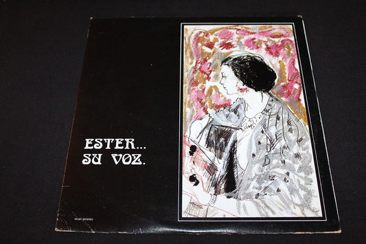 ESTER ECHEVERRIA   LP 33T 12"   SU VOZ   RARE MEXICO   1984