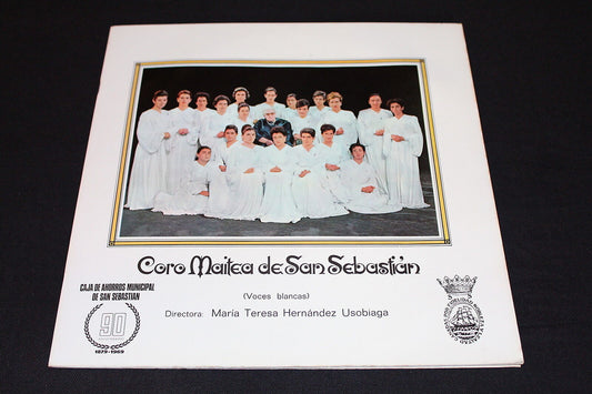 CORO MAITEA DE SAN SEBASTIAN   MARIA TERESA HERNANDEZ USOBIAGA   1969   LP 33T