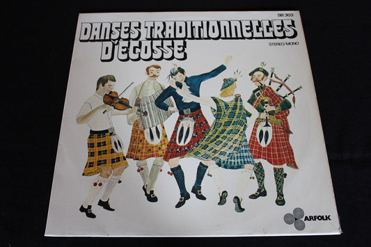 DANSES TRADITIONNELLES D'ECOSSE   ARFOLK SB 303   LP 33T 12"