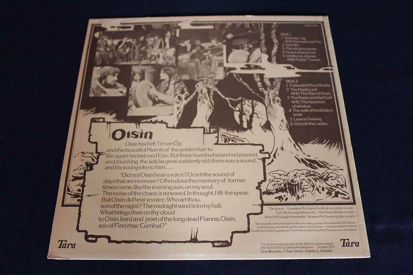 OISIN   LP 33T 12"   1976   TARA RECORDS 2010
