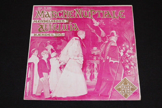 MENDELSSOHN  Franz André  /  HAENDEL  Karl Forster   TELEFUNKEN   SP 45T 7"