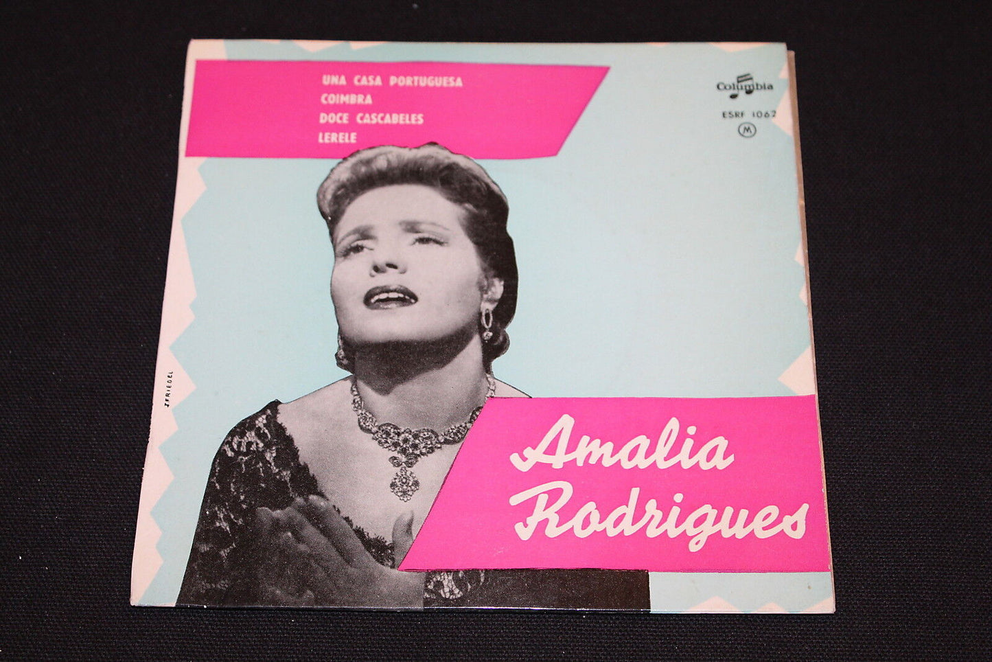 AMALIA RODRIGUES   EP 45T 7"   UNA CASA PORTUGUESA   FRENCH   ESRF 1062