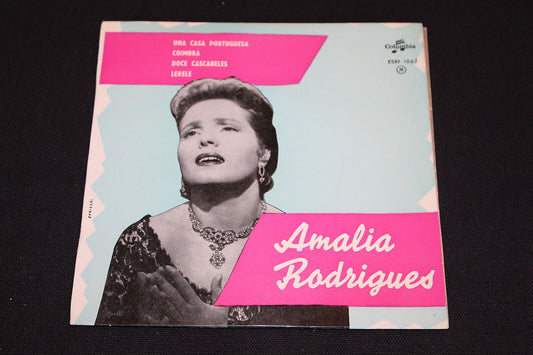 AMALIA RODRIGUES   EP 45T 7"   UNA CASA PORTUGUESA   FRENCH   ESRF 1062