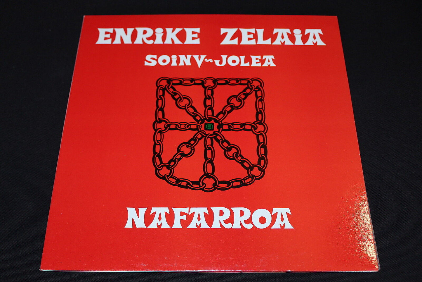 ENRIKE ZELAIA   SOINU JOLEA   NAFARROA   LP 33T 12"