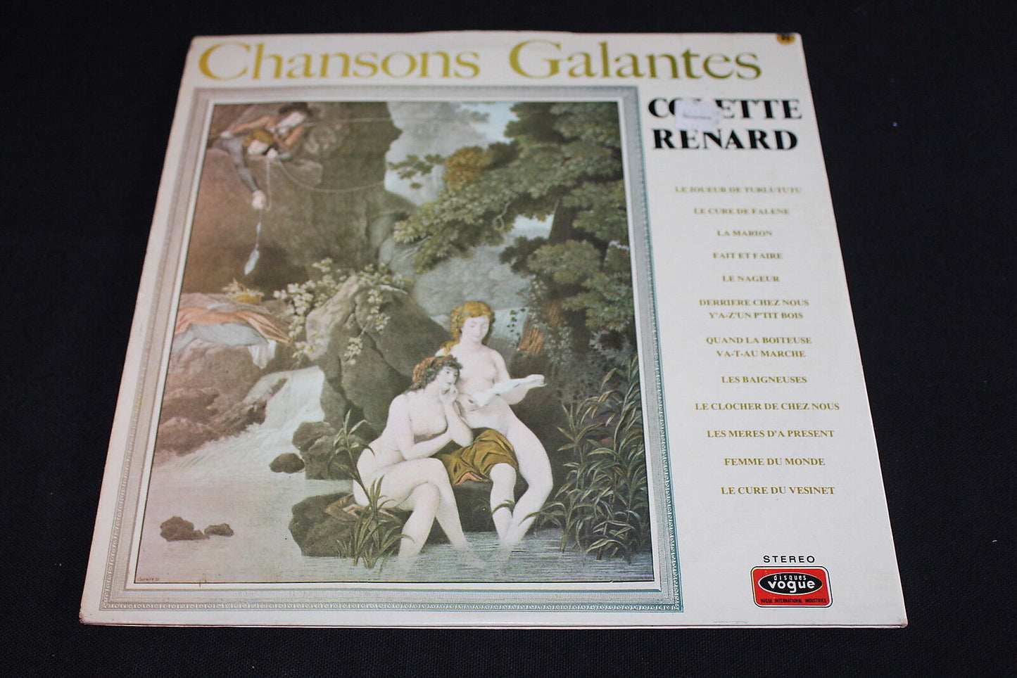 COLETTE RENARD   CHANSONS GALANTES   VOGUE SLD 815   LP 33T 12"