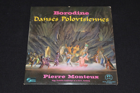 DANSES POLOVTSIENNES   BORODINE   PIERRE MONTEUX   EP 45T 7"