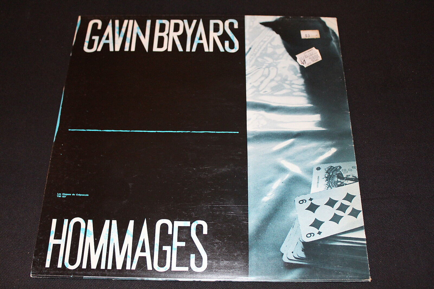 GAVIN BRYARS   LP 33T 12"   HOMMAGES   1981   BELGIUM   TWI 027