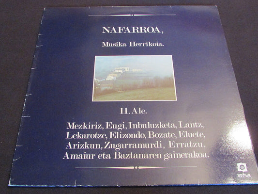 NAFARROA   MUSIKA HERRIKOIA   SONUA S-127   LP 33T 12"