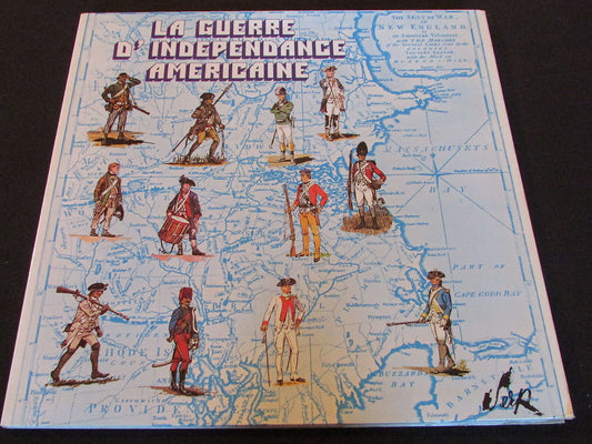 LA GUERRE D'INDEPENDANCE AMERICAINE   LP 33T 12"   SERP MC 7054