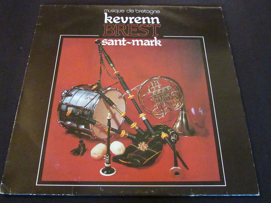 KEVRENN BREST SANT-MARK   MUSIQUE DE BRETAGNE   LP 33T 12"