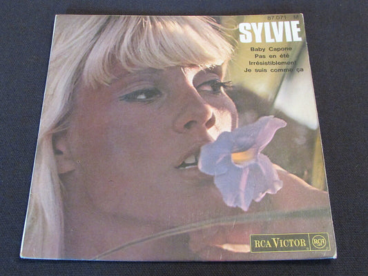SYLVIE VARTAN   EP 45T 7"   BABY CAPONE   FRENCH   1968
